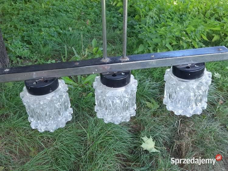 retro lampa wisząca Kamenick enov lata 60 te Lubań