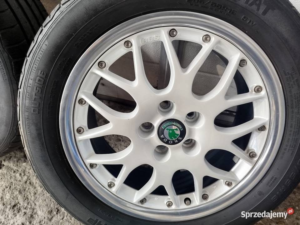 Alufelgi BBS 16 VW skoda golf octavia Samochodowe warmińsko-mazurskie Elbląg
