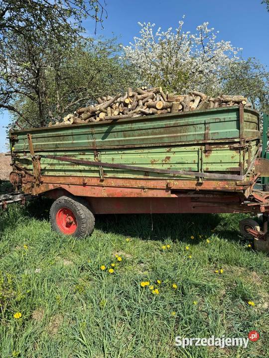Rozrzutnik obornika przyczepa z wywrotem Przyczepy rolnicze Zamarte