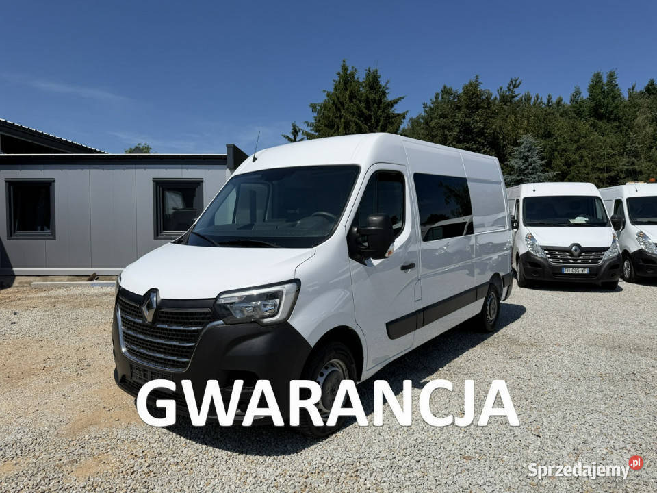 Renault Master średniak L2H2 Brygadówka 7osobowa Warszawa