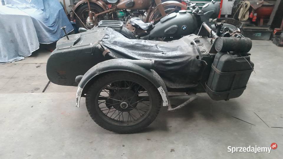 Wózek boczny na resorach m72uralk750 Sychowo