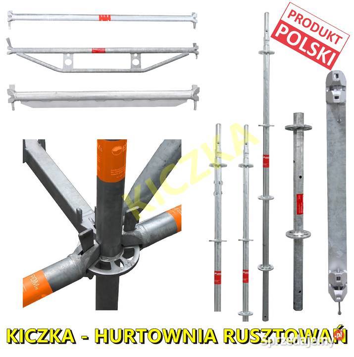 TANIE NOWE RUSZTOWANIE 106m x 57m Komplet podkarpackie Rzeszów