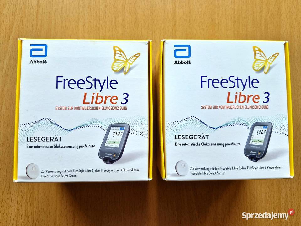 Czytnik FreeStyle Libre 3 Alarmy dźwiękowe Nowy Piotrków Trybunalski sprzedam