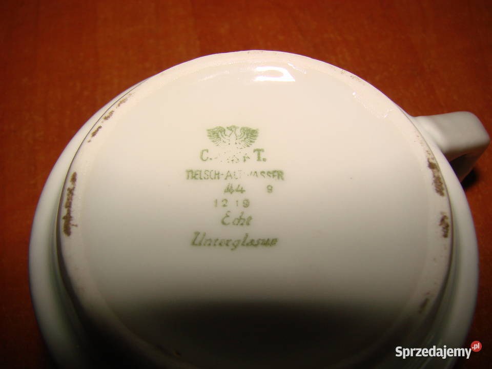 Tielsch Altwasser kubek kantynowy 1944r Pruszcz Gdański