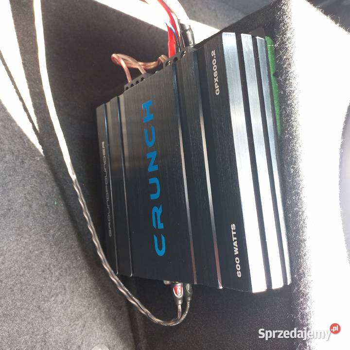 Skrzynia basowa Blaupunkt wzmacniacz Cranch 600W Charsznica