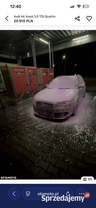 Audi a4b7 30tdi quatrro nieuszkodzony