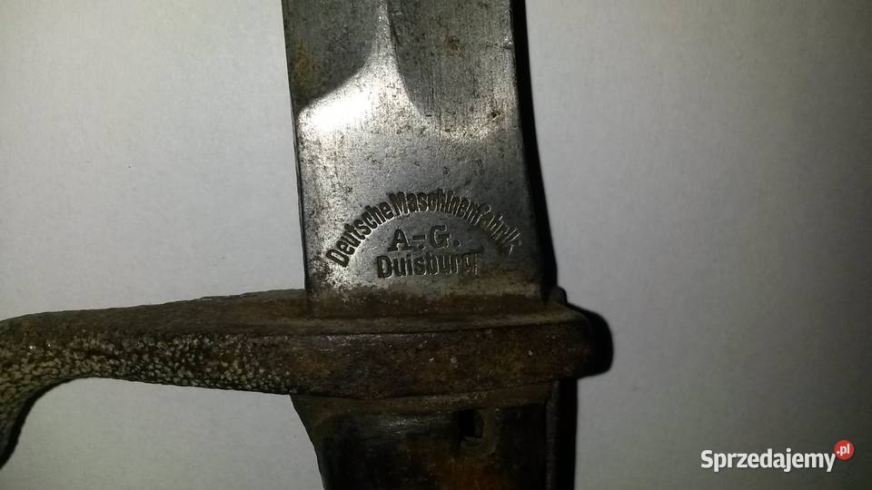 Bagnet pruski model 9805 AG Duisburg wielkopolskie