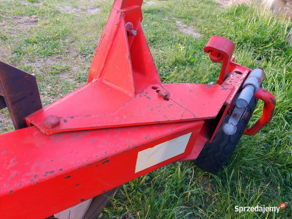 Pług 4 skibowy Agrolux Overum obrotowy z nieuszkodzony Bukowiec