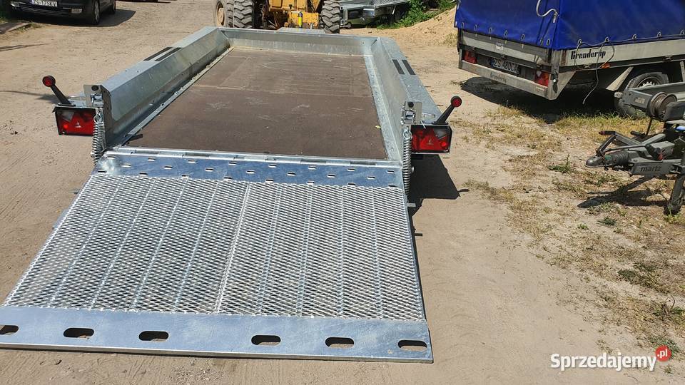 Przyczepa trzyosiowa pod minikoparki Bau 3 4003 Szczecin
