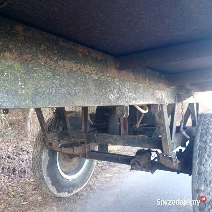 Przyczepa 4T wywrotka Przyczepy rolnicze lubelskie sprzedam