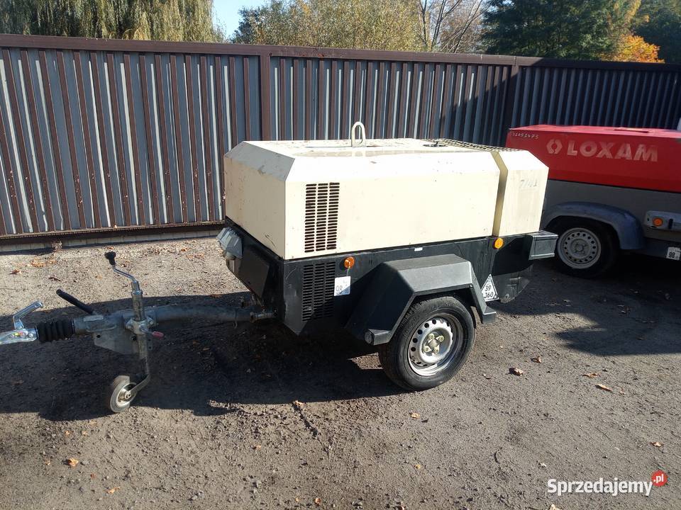 Kompresor śrubowy DOOSAN 741 2014 zarejestrowany Koło