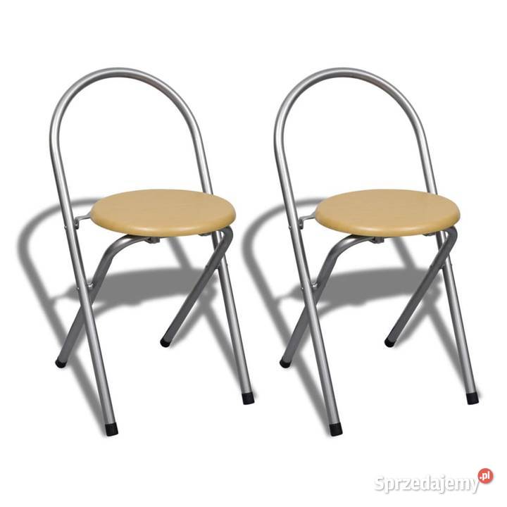 vidaXL Składany bar śniadaniowy z 2 krzesłami Stoły z krzesłami