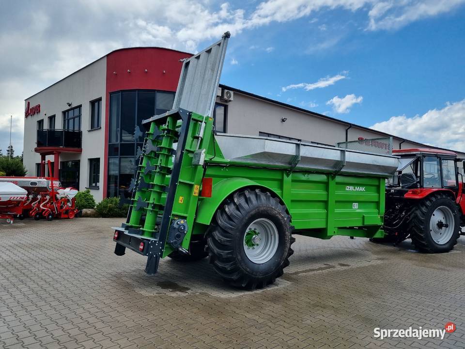 Rozrzutnik obornika jednoosiowy 9 ton 12 ton Ciechanów