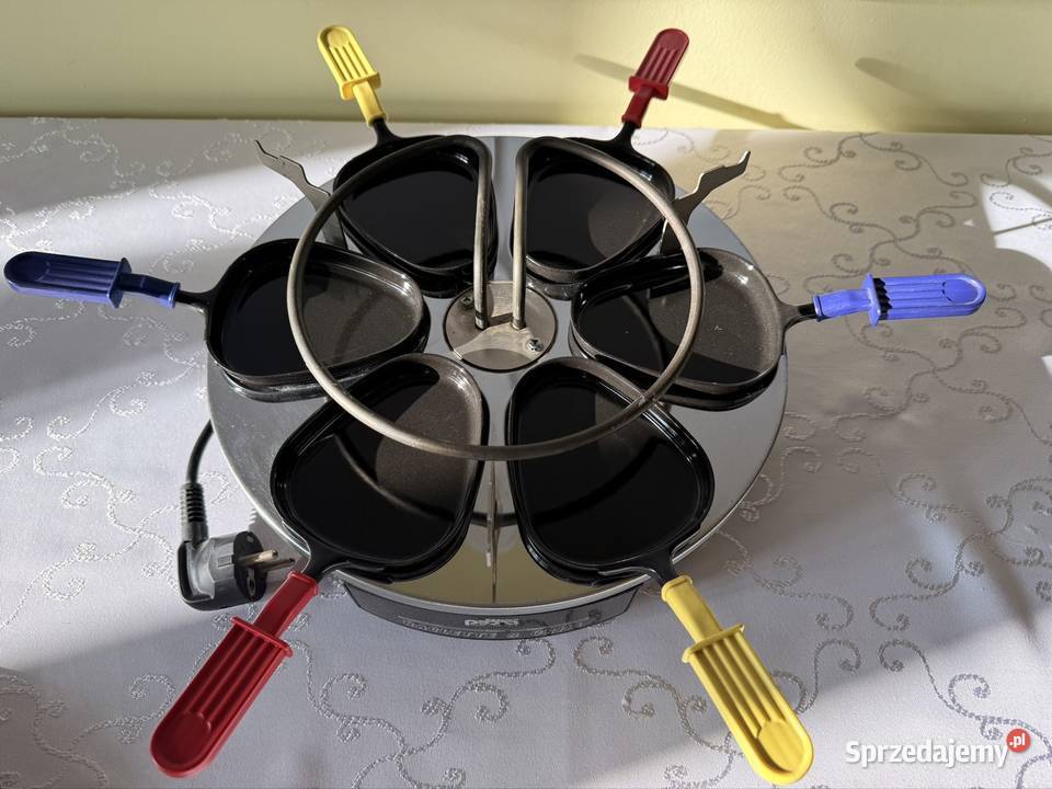 Grill Elektryczny Petra Raclette 2w1 Teflon Czerwionka-Leszczyny