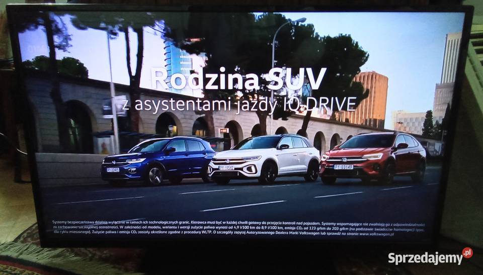 TV LED 43 cale Full HD Technika z DVBT i pilotem Warszawa