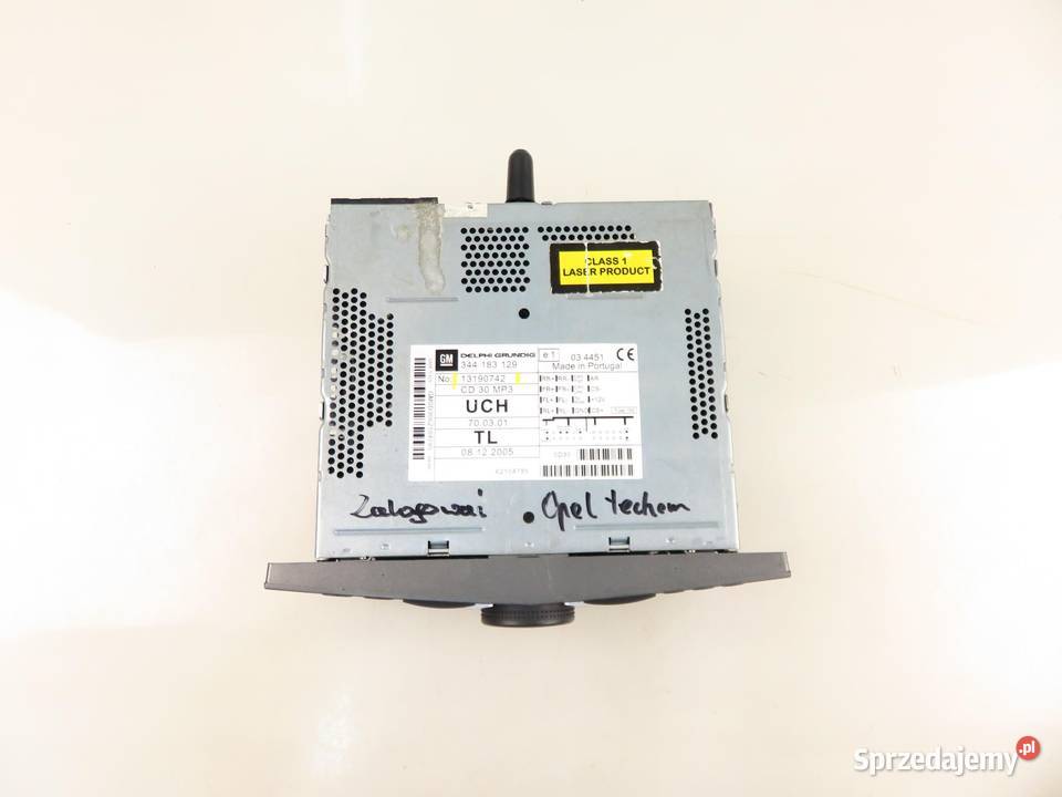 RADIO OPEL ZAFIRA B A05 13190742