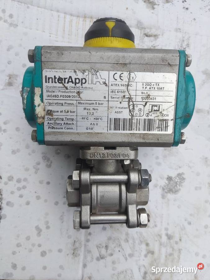 Automatyczny zawór kulowy Zawory Kotlin