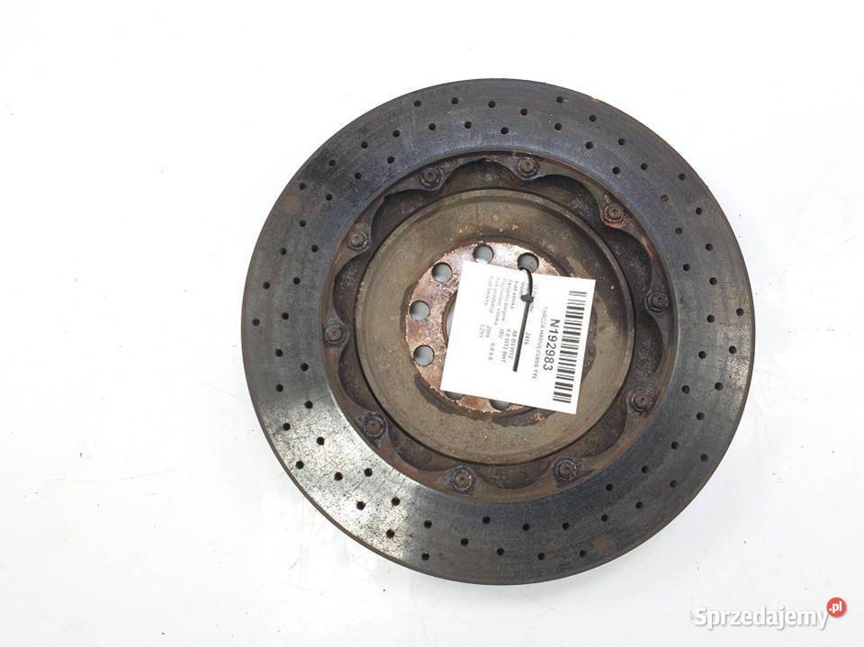 TARCZA HAMULCOWA TYŁ AUDI A8 D3 W12 CERAMICZNA Lipno