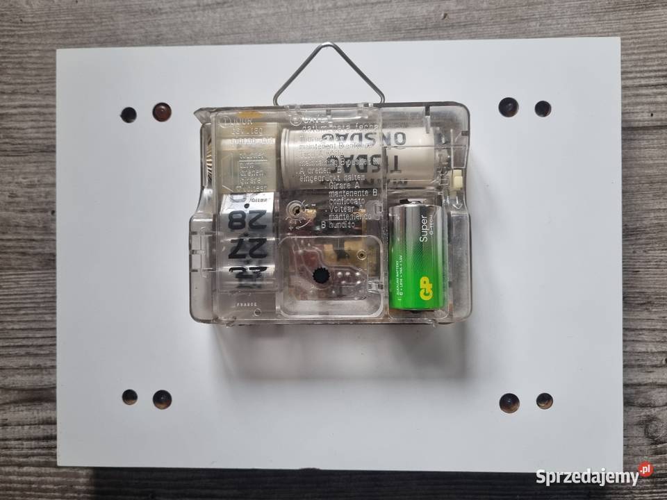 Zegar Ścienny Klapkowy JAZ Electronic France Solnica