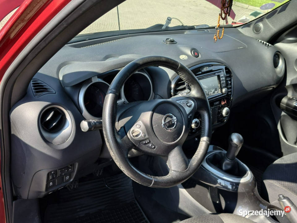 Nissan Juke 16 benzyna 117 nawigacja climatronic bordowy Nissan Kęty