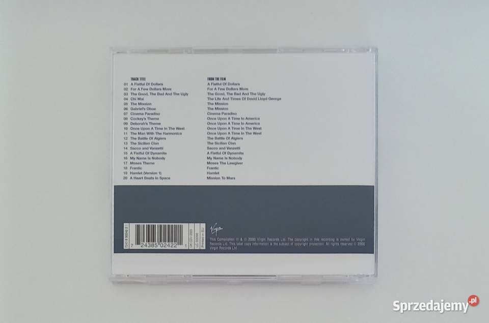 Płyta CD The very best of Ennio Morricone Kraków sprzedam