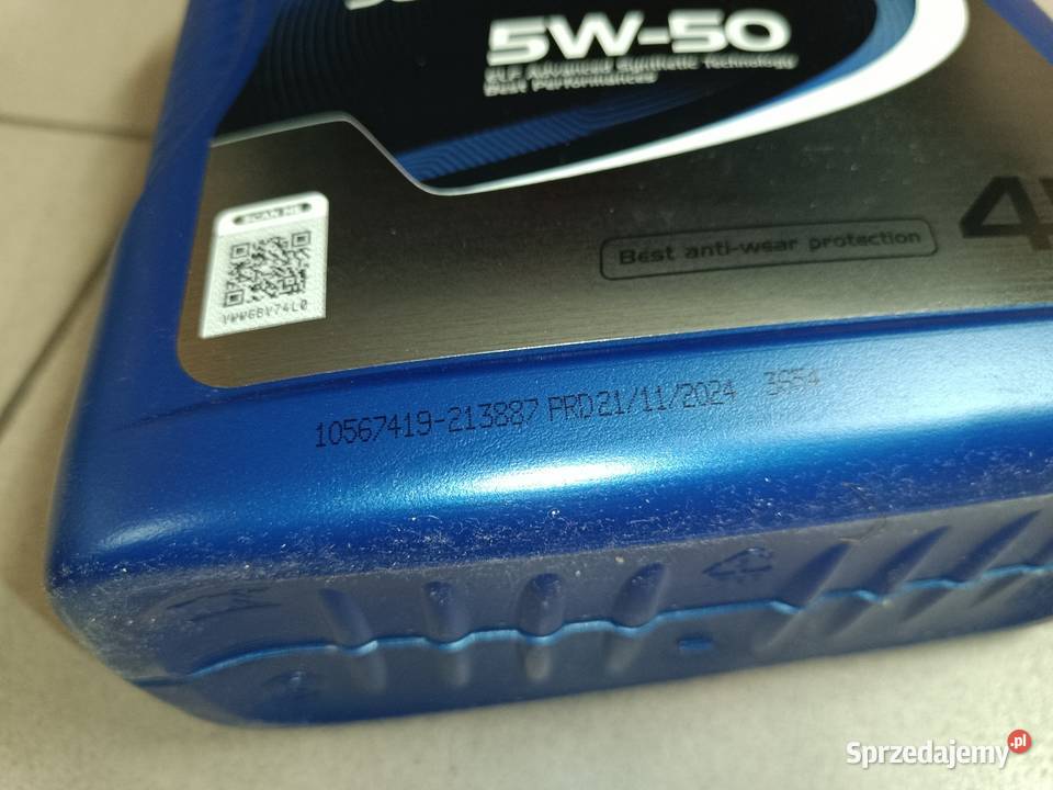 Olej Elf Evolution 5W50 4 litry Żory