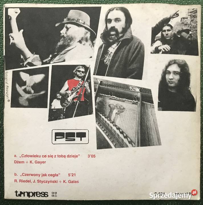 Singiel zespołu DŻEM Absolutely live suplement płyta winylowa Dęblin