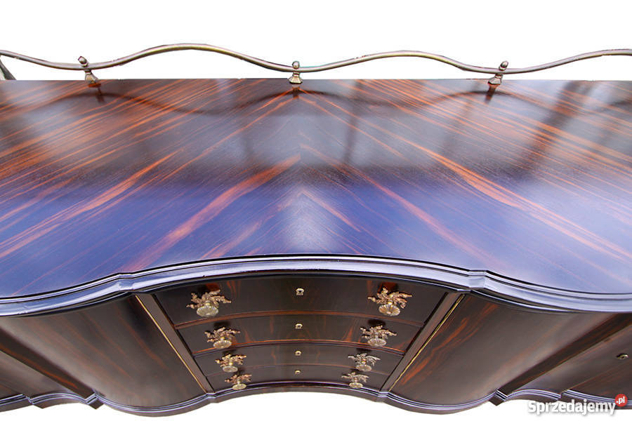 Eskluzywny bufet heban makassar ART DECO z 1930 mazowieckie