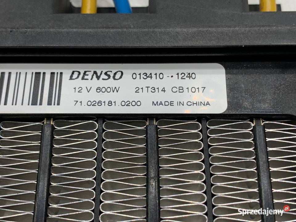 NAGRZEWNICA ELEKTRYCZNA HONDA CRV V 0134101240 osobowe