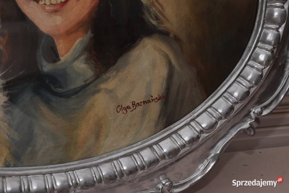 Olga Boznańska Dziewczyna z Kotem Duży Stary Kraków