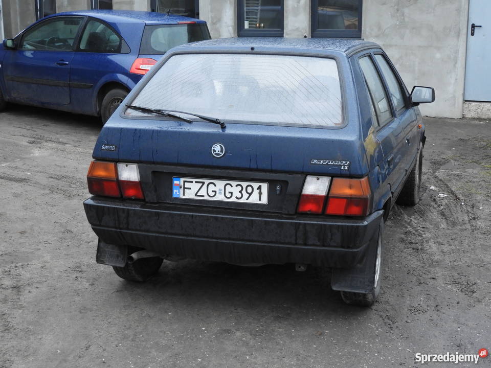 Fajna Skoda Favorit niedoszła uczestniczka Siewierz