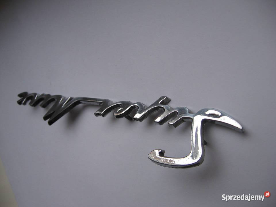 Stary napis emblemat auto PRL Przemyśl sprzedam