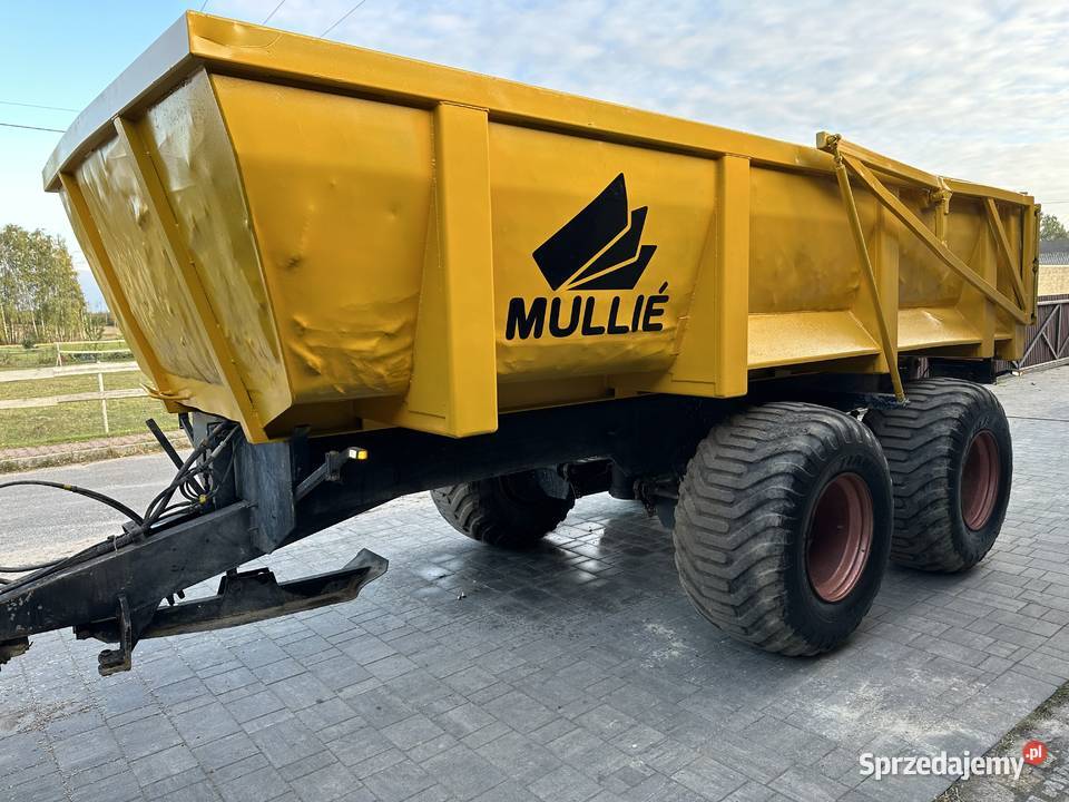 Przyczepa wywrotka kiper budowlana rolnicza nieuszkodzony łódzkie Opoczno sprzedam