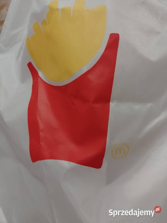 McDonalds Biały plecak plażowy z Niemiec worek Kraków