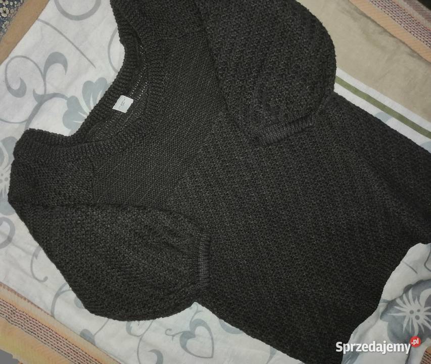 LOOK sweter sweterek Porządny splot Balonowe
