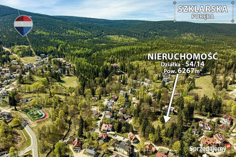 Wyjątkowy teren inwestycyjny w Szklarskiej 6267m2 Szklarska Poręba sprzedam