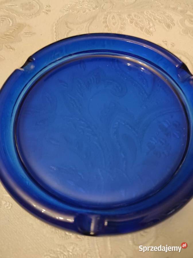KOBALTOWE SZKLO VINTAGE Pabianice