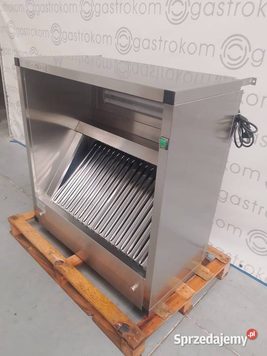 OKAP PRZYŚCIENNY SKRZYNIOWY 100X100 ŚR 200MM Gastronomia sprzedam