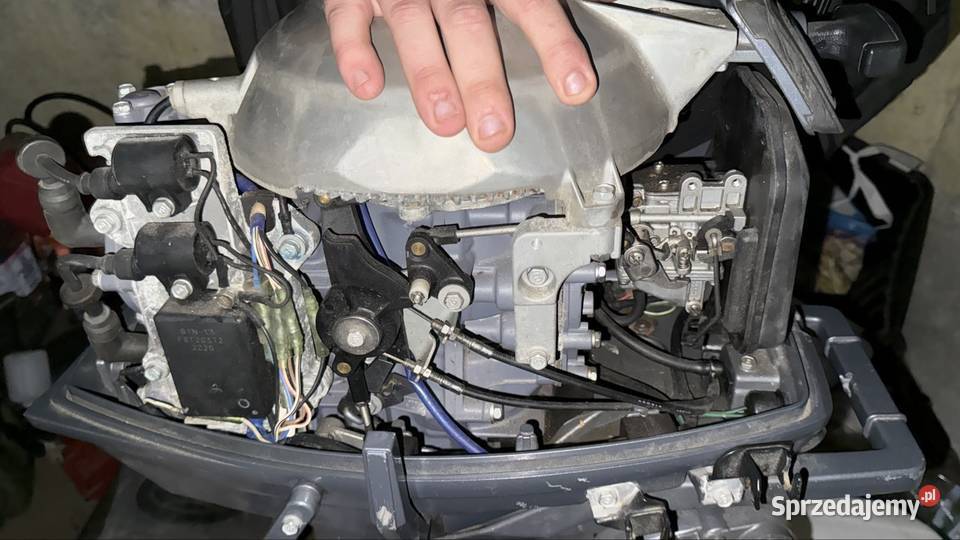 Silnik zaburtowy Yamaha 25 koni 2T pomorskie Borzechowo