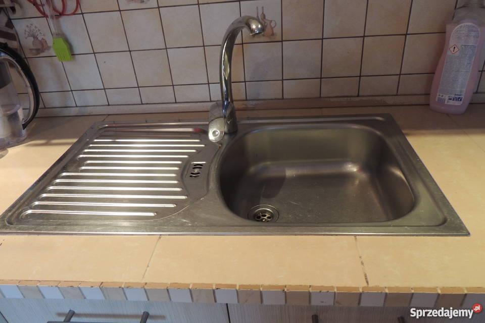 zlewozmywak z bateria Akcesoria kuchenne Granowo