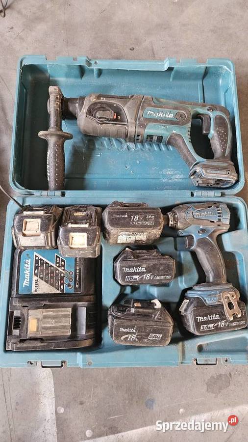 makita baterie 5ah 3 ah wkrętarka młotowiertarka Goszczanów