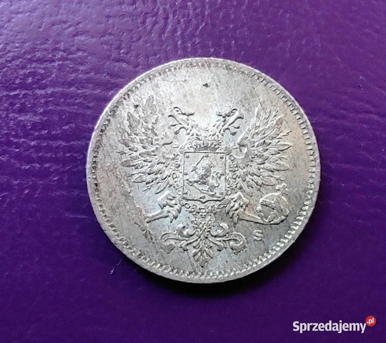 Moneta 25 PENNIA 1917 bez korony CARSKA Numizmatyka mazowieckie Pruszków sprzedam