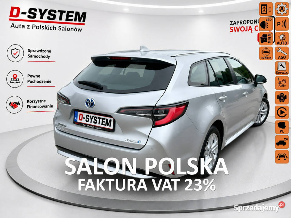 Toyota Corolla 23 Salon Polska 1Właściciel autoalarm Białystok