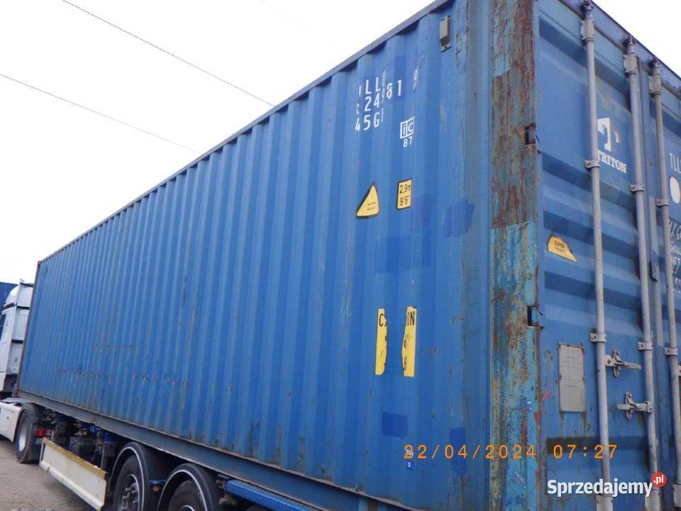 Kontener morskimagazynowy 40HC używany 12 m Lublin