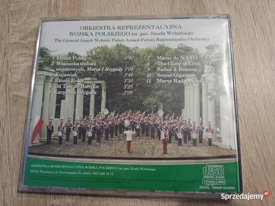 Płyta Orkiestra Reprezentacyjna Wojska Polskiego Kwidzyn