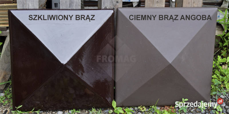 DASZEK OGRODZENIOWY BRĄZ CIEMNY WEGA Gromadka