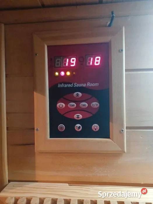 Kabina na podczerwień RADIO LED Sauna okrągła lubuskie Siedlisko