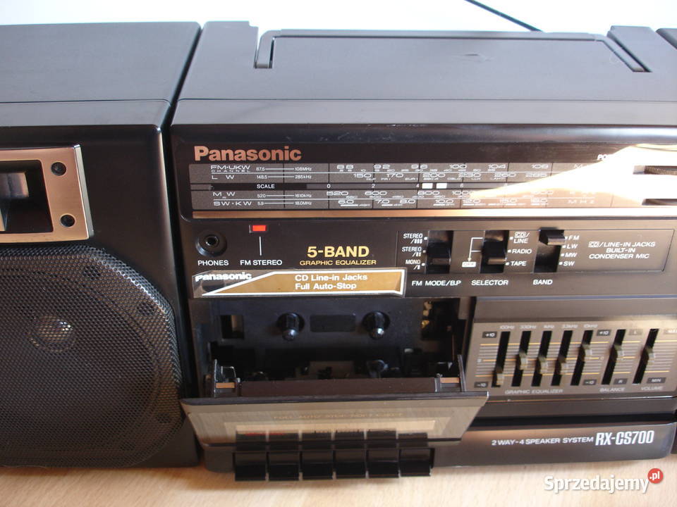 Radiomagnetofon PANASONIC RXCS700 Audio