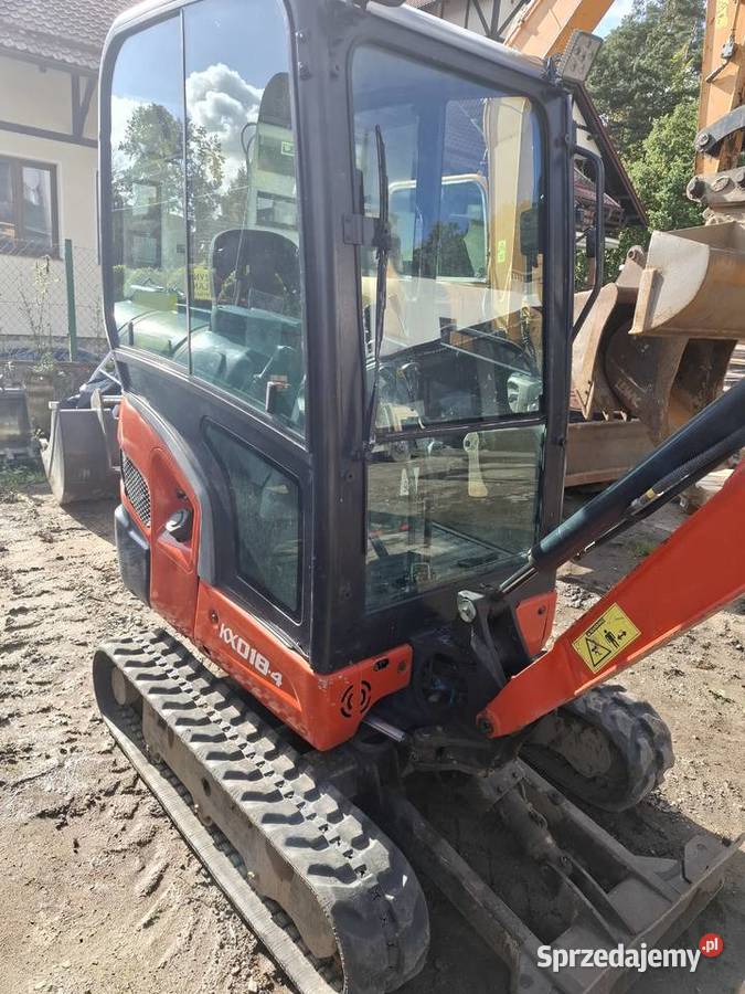 Minikoparka Kubota KX184 18t Puzdrowo