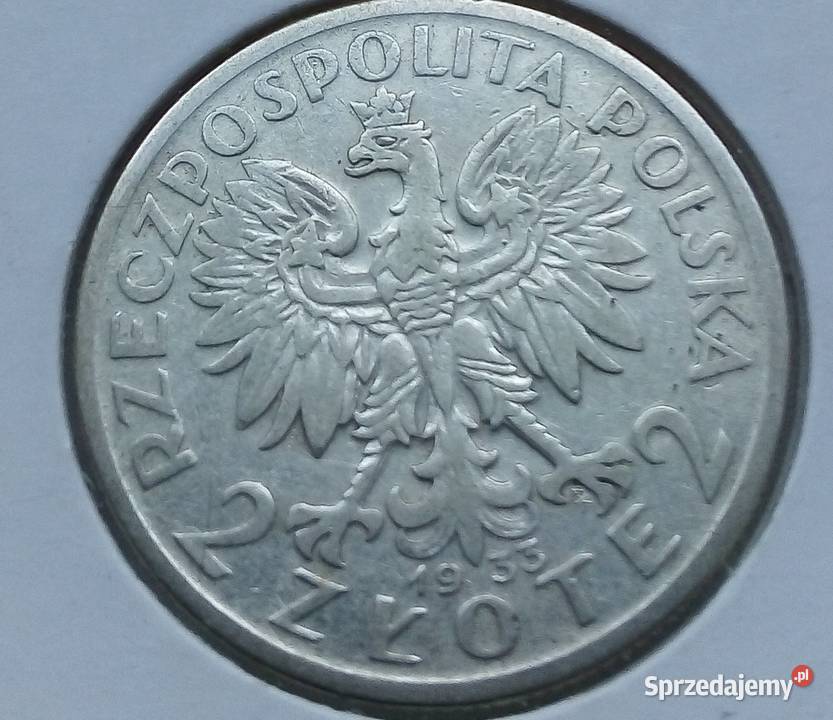 POLSKA2 1933 rSREBRO 750 GŁOWA KOBIETY sprzedam